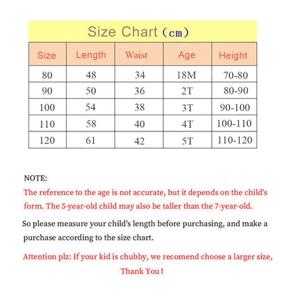 1-5 Years Children Girls Jeans Autumn Cropped Trousers Kids Spring Flare Pants Girls Bottoms