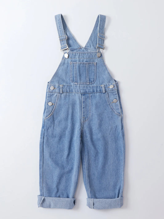 Girls Casual Fashion Jeans Little Girls Spring Toddler Overalls Fall Kids Clothes Pants